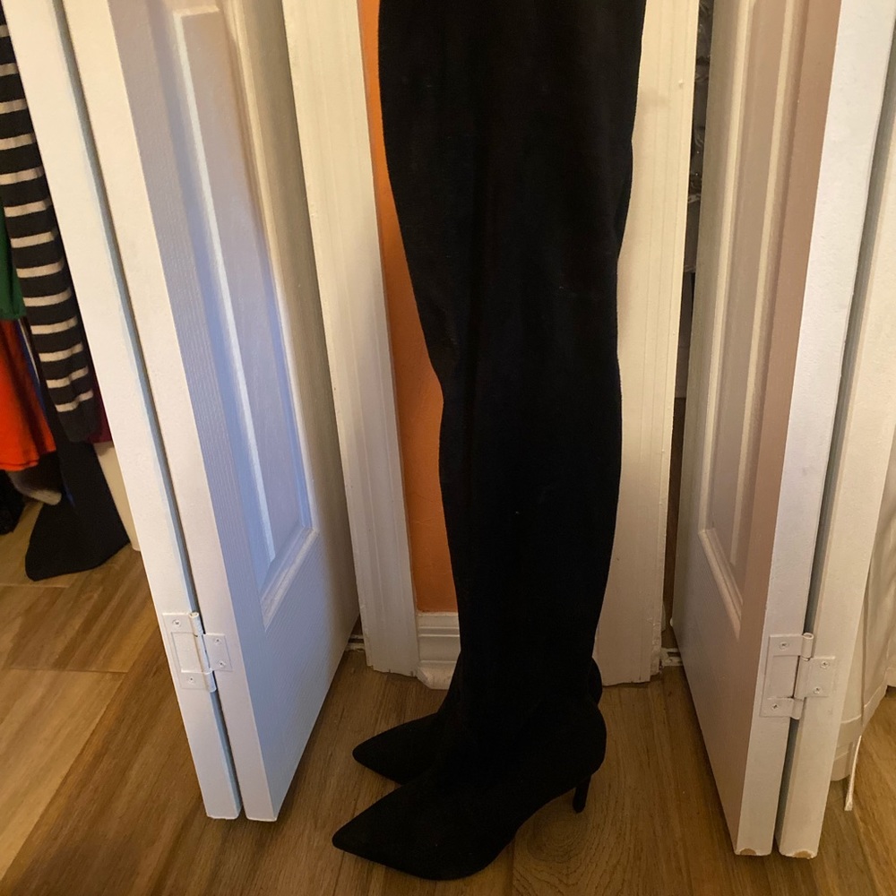 Thigh high boots